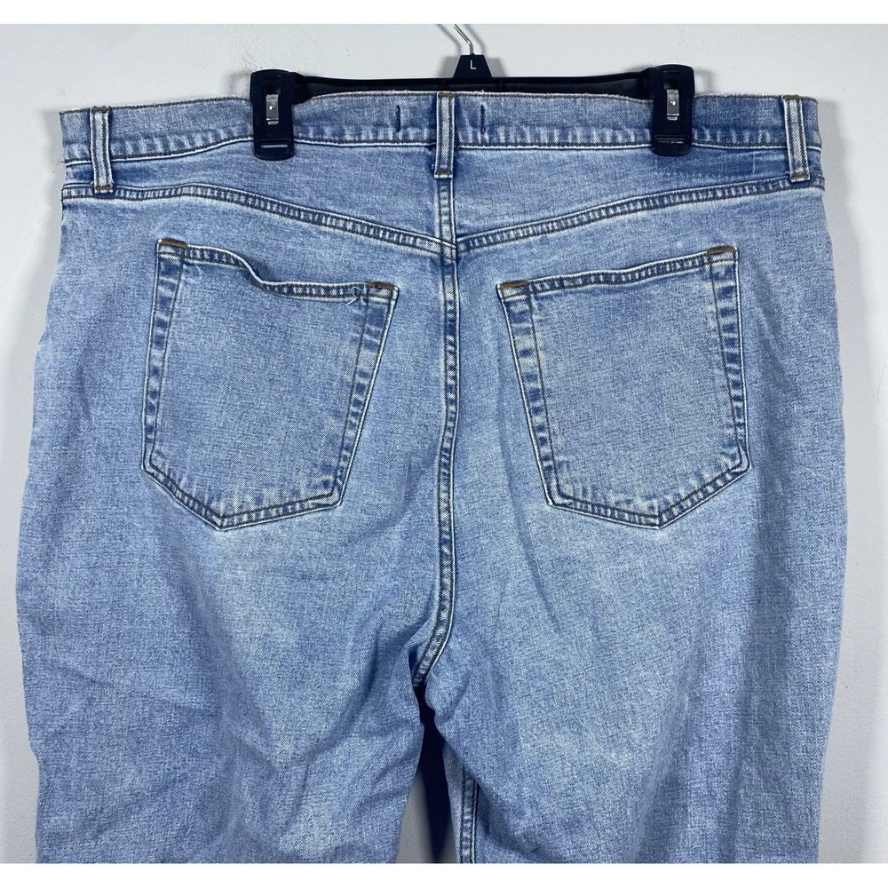 Abercrombie & Fitch 90's Slim Straight Ultra High‎ Rise Curve Love Jeans 35 20s